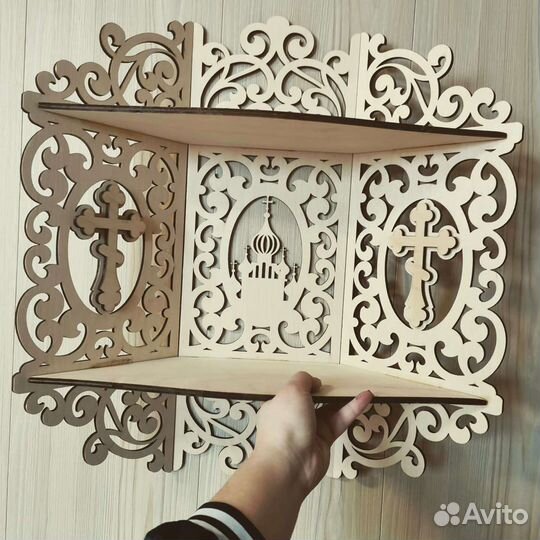 Лазерная резка фанеры дерева пластика