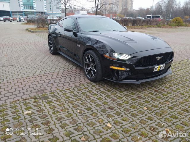 Капот ford mustang 5