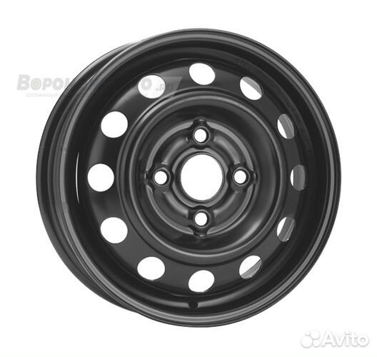 Диски KFZ 7442 6.5x16 4x108 ET37.5 DIA63.3 black