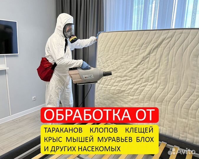 Уничтожение клопов, травить тараканов. Дезинфекция