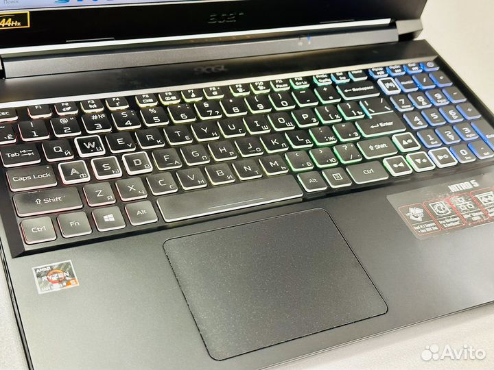 Acer Nitro 15.6“ 144 Гц / Ryzen 5 5600H / RTX 3060