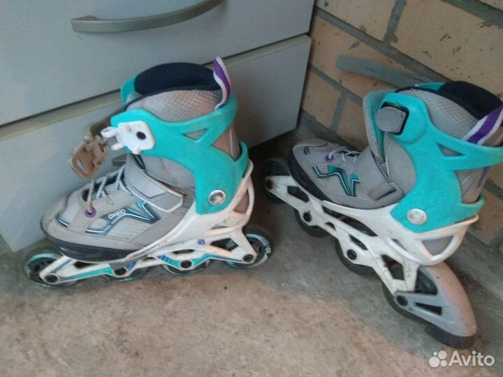 Ролики детские Oxelo, стелька 19см