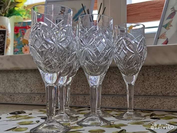 Хрустальные бокалы СССР