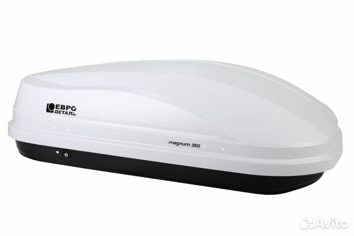 Автобокс (быстросъем) ED Magnum 350 белый карбон