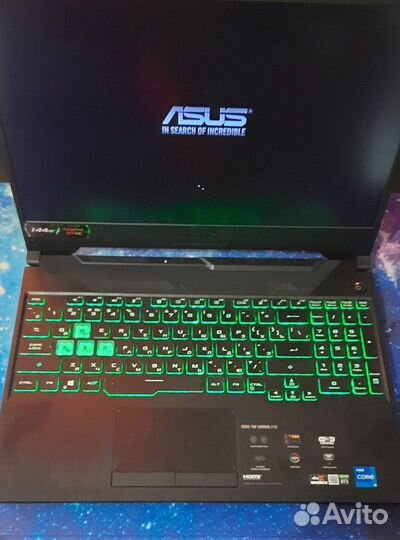 Игровой ноутбук i5 11400H Nvidia 3050(4гб) 16гб оп