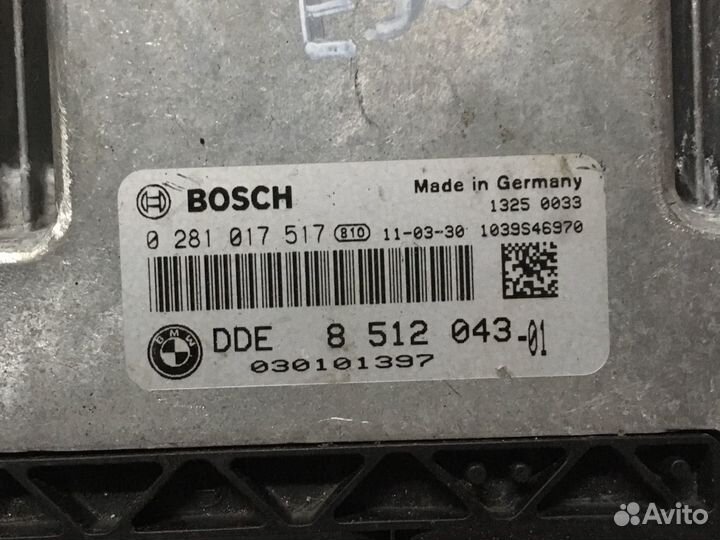 Эбу 0281017517 BMW E90, E91 N47D20c 2.0D