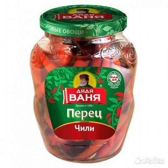 Консерва Перец Дядя Ваня Чили 340г