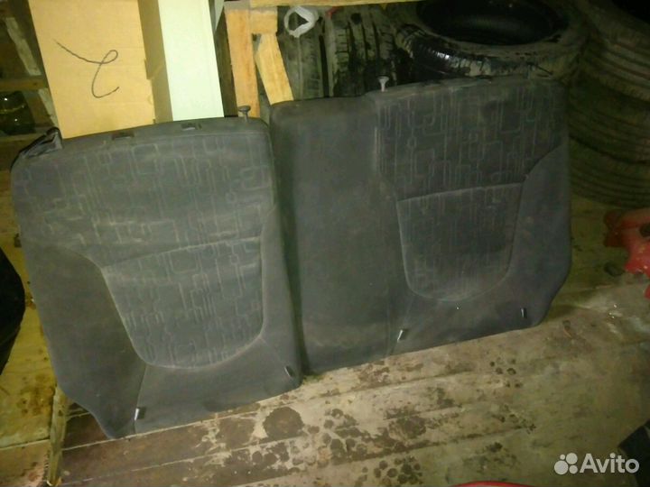 Спинки задних сидений киа рио 3