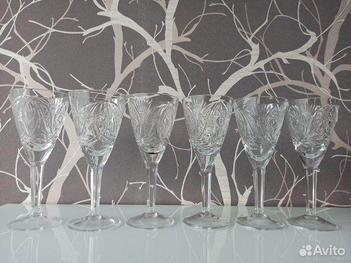 Фужеры хрустальные (СССР)