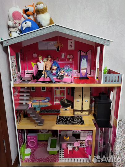 Домик для кукол барби