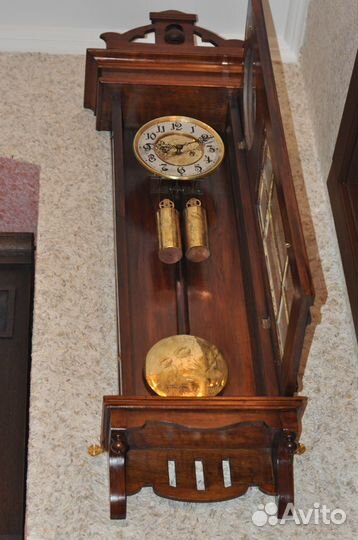 Старинные Жильные настенные часы Gustav Becker 290