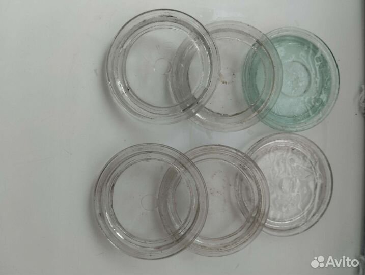 Крышки для банок капроновые и винтовые, стеклянные