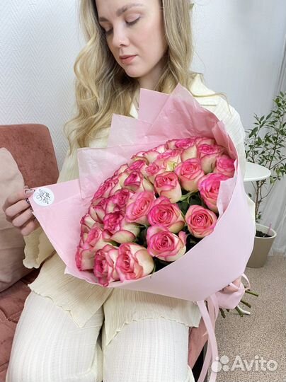 Букеты из кенийский роз