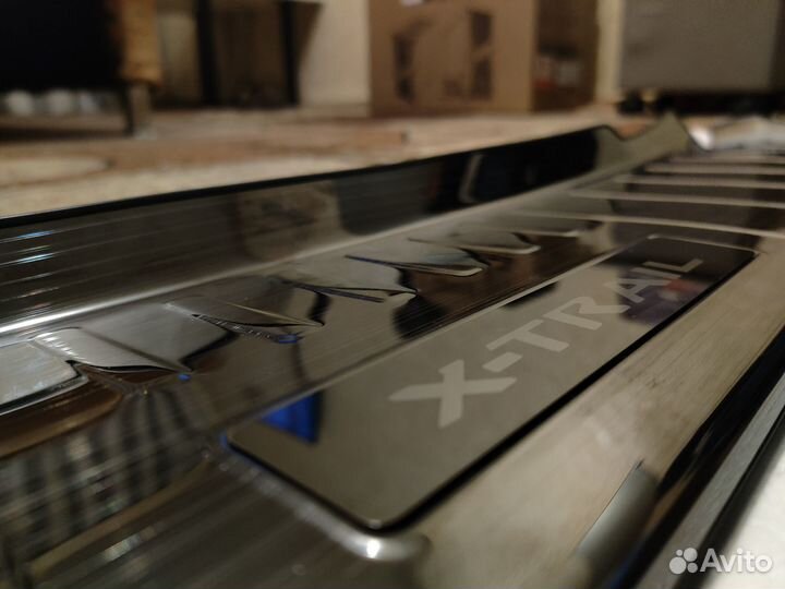 Накладка на задний бампер Nissan X-Trail III (T32)