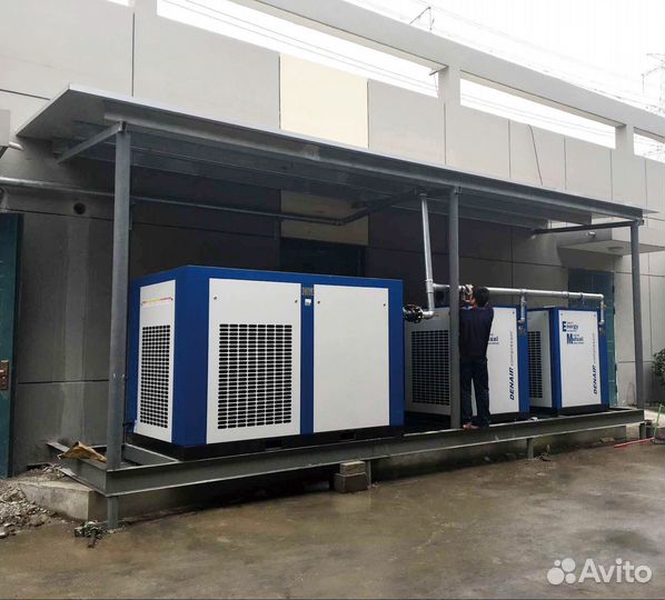 Винтовой компрессор Denair 75 кВт