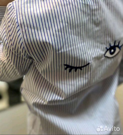 Новая Рубашка Accola р.104 для девочки