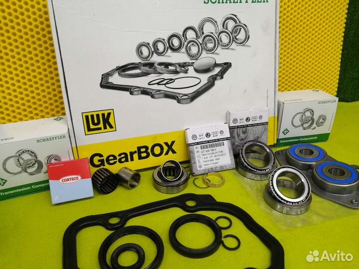 Комплект подшипников на МКПП vw,skoda