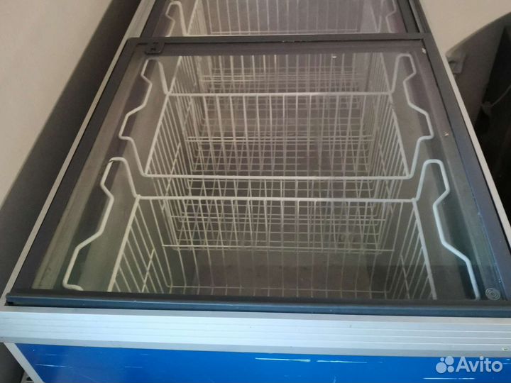 Морозильный ларь со стеклом