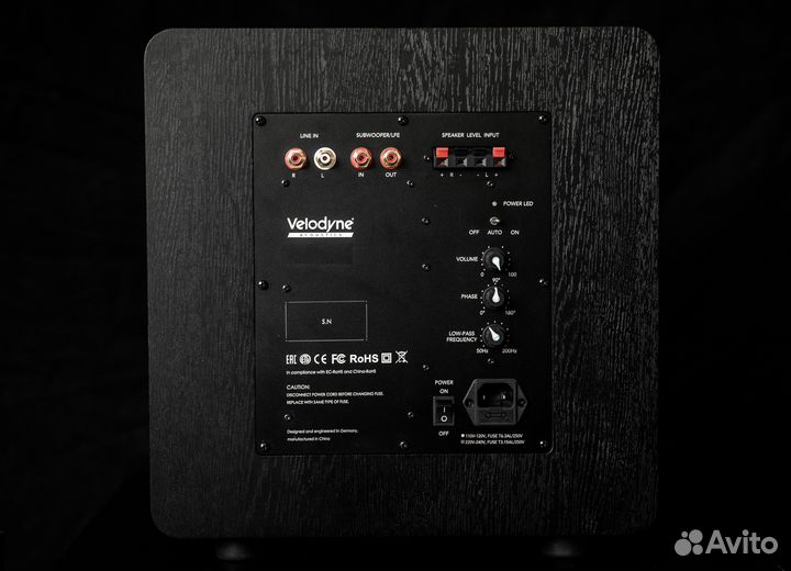 Сабвуфер Velodyne DB-15 black