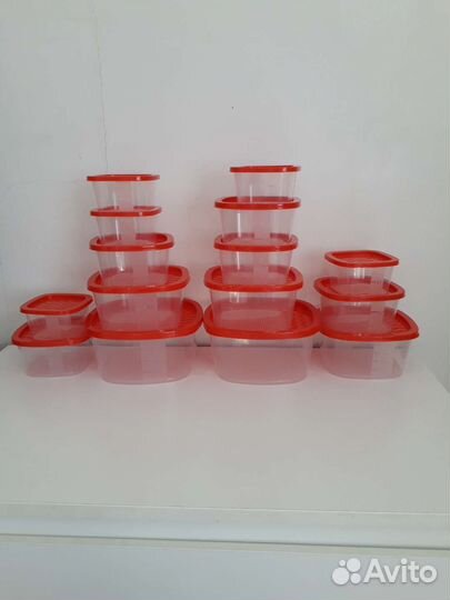 Набор контейнеров 15 шт. Новый