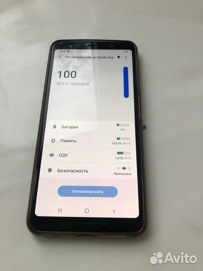 Телефон samsung А7 2018