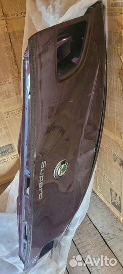 Крышка багажника skoda superB