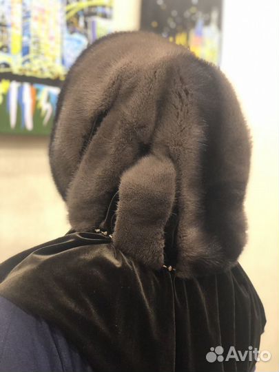 Норковый капор