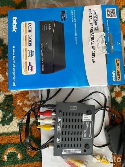 Цифровой ресивер приставка для тв BBK