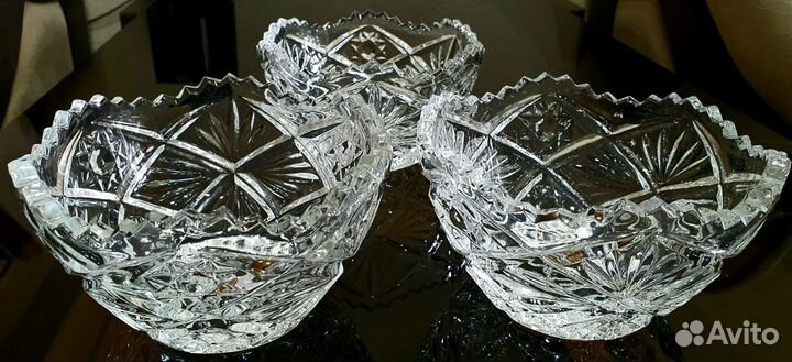 Хрустальная ваза