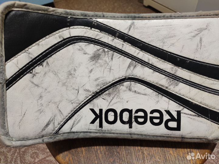 Вратарские щитки ccm, ловушка, блин