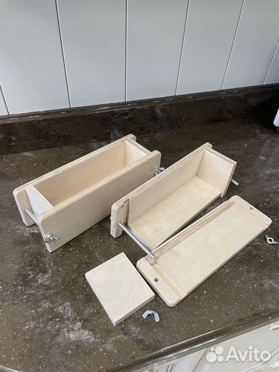 Разборная деревянная форма для мыла