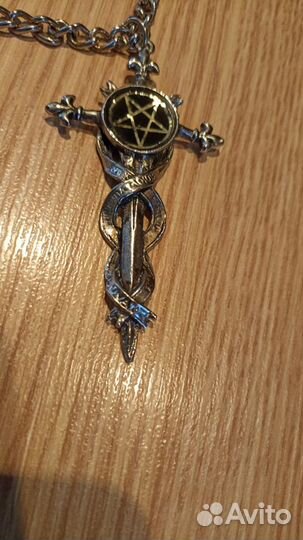 Heavy Metal - крест, кулон, подвеска, медальон