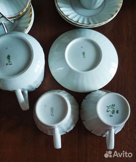 Чайный сервиз вербилки СССР
