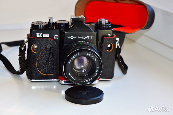 Зенит 12CD Black пленочная зеркалка СССР