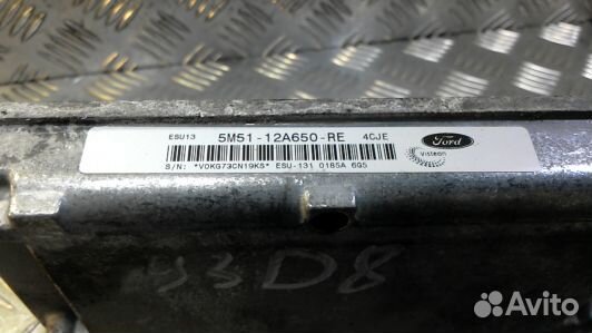 Блок управления двигателем ford focus 2 (93D08PF01