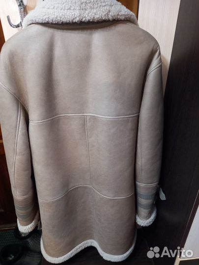 Дубленка натуральная женская 50 размер