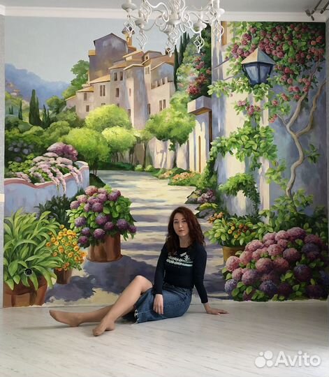 Роспись стен / Художник