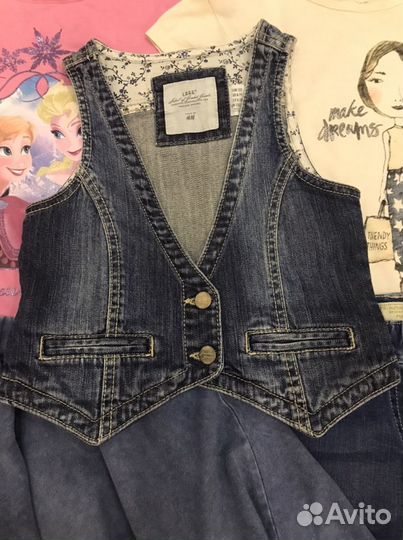 Комплект вещей на девочку 110-116