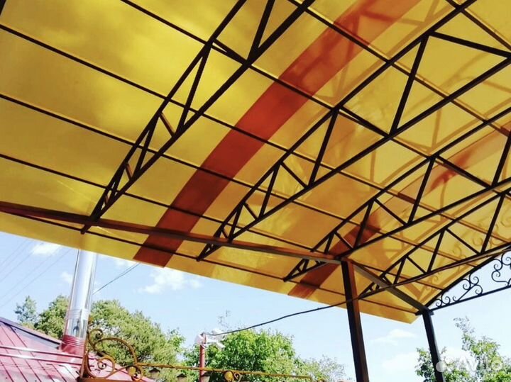 Навесы под ключ