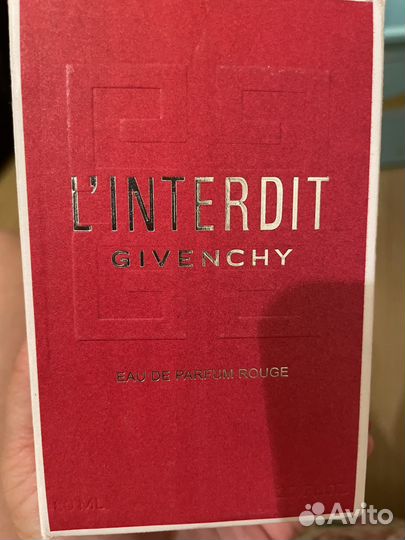 Туалетная вода женская givenchy