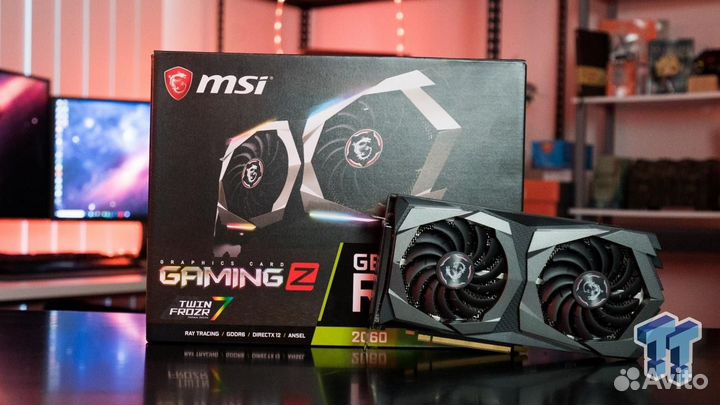 Видеокарта RTX 2060 super 8gb msi gaming x