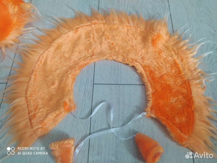 Новогодний костюм лисички