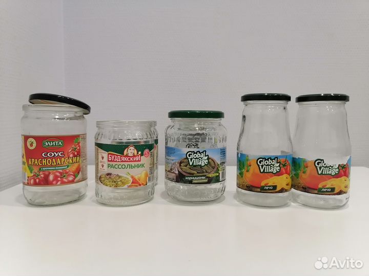 Стеклянные банки 0.5 л