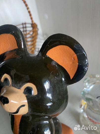 Олимпийский мишка статуэтка СССР