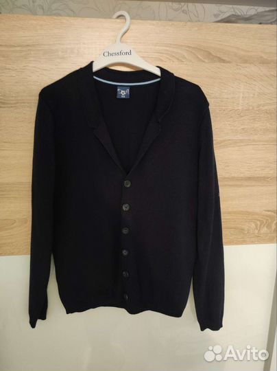 Кардиган, жакет на школьника р. 152