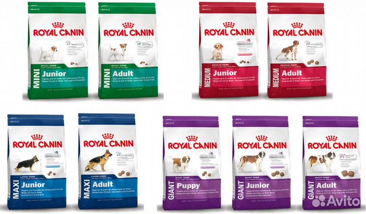Сухие корма Royal Canin для собак и кошек