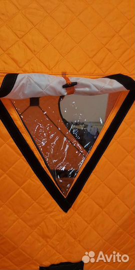 Палатка зимняя куб 3 слоя