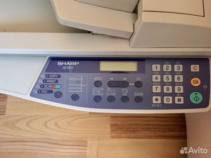 Мфу лаз ч/б б/у sharp ar-m155
