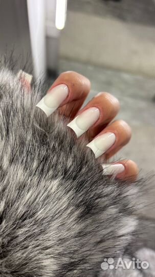 Маникюр наращивание ногтей