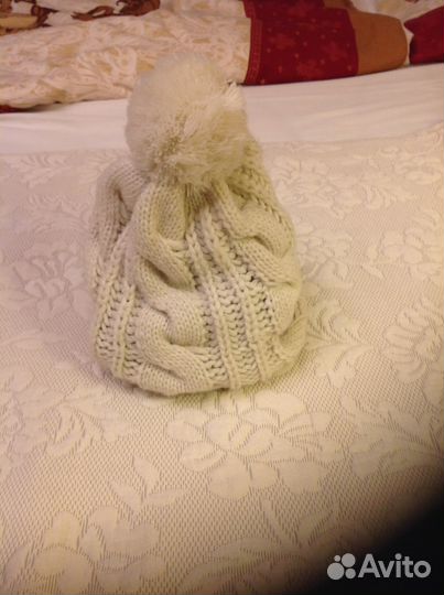 Шапка шарф Benetton Италия; Woolmark; Ale-Hop